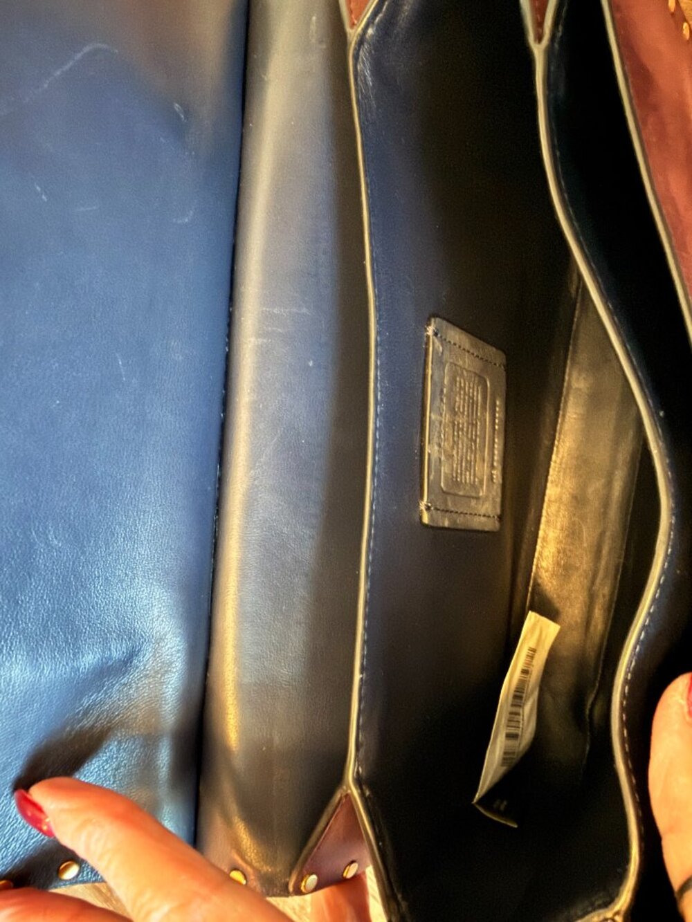 Coach Sample Ellie With Rivets Bag - Picture 10 of 12